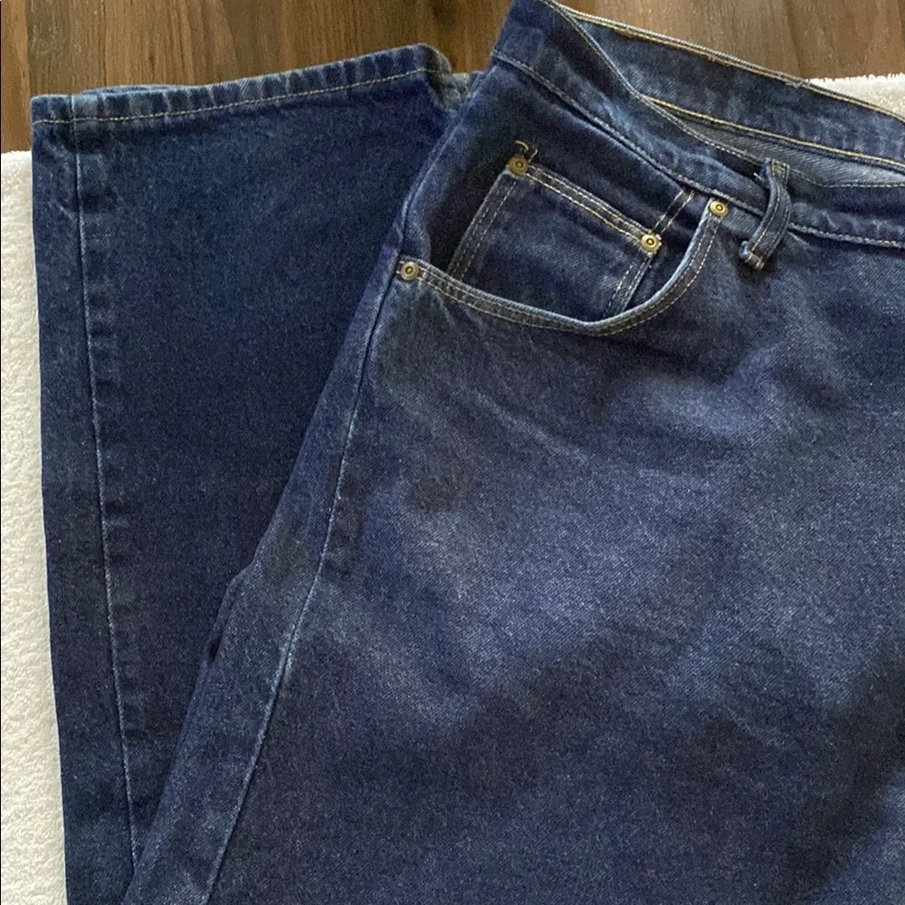 Wrangler Blue Straight Jeans‎ Classic Style